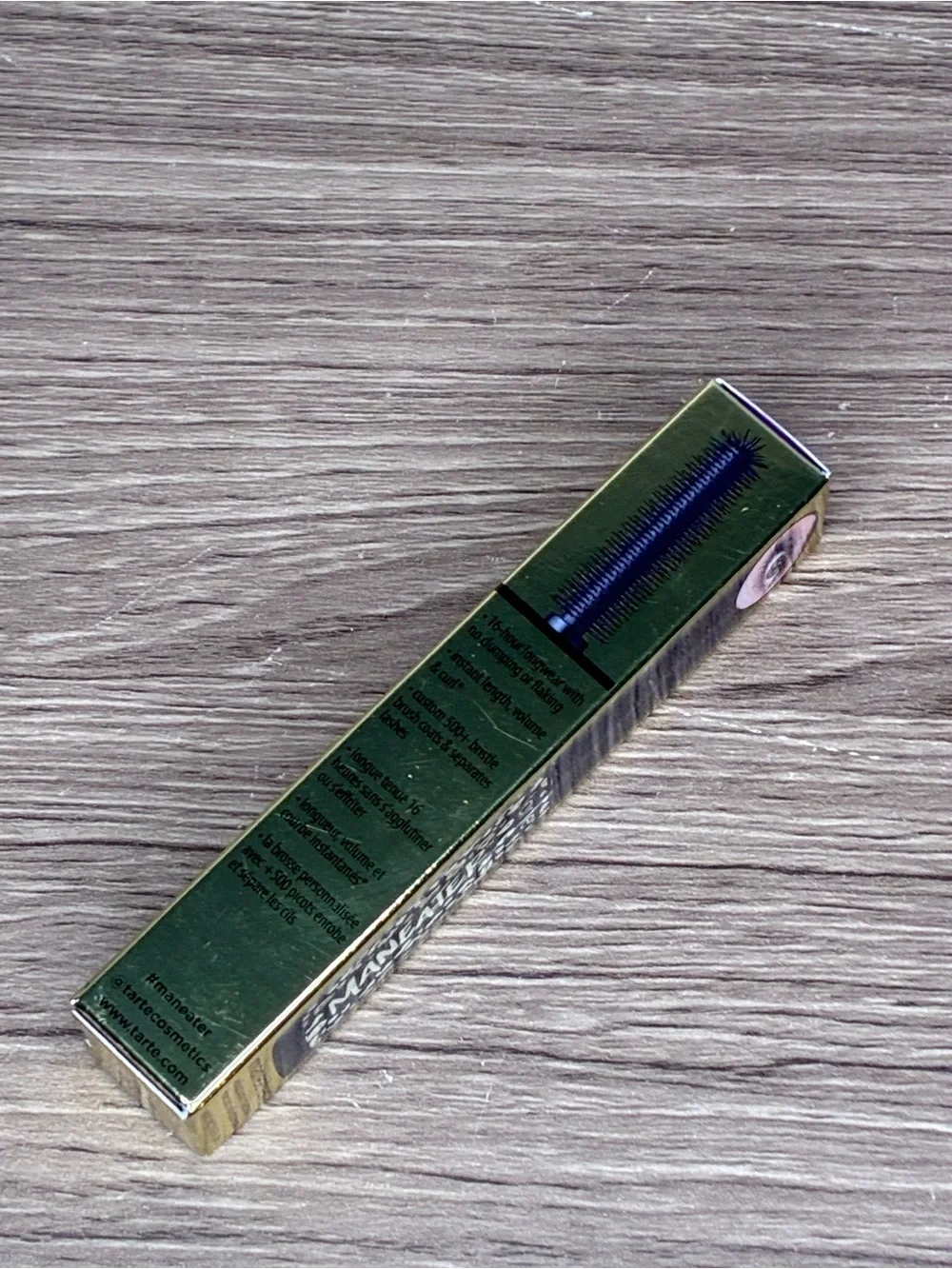 NWT Tarte 3 Piece Makeup Set - Lip Oil, Mascara, & Brush